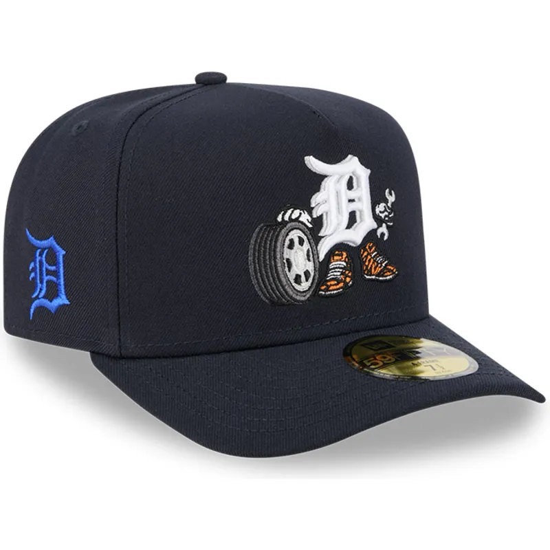 marinbla-bojd-keps-justerbar-59fifty-a-frame-cartoon-detroit-tigers-mlb-fran-new-era