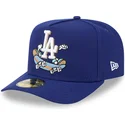 los-angeles-dodgers-mlb-new-era-59fifty-a-frame-tecknad-bla-kurvad-anpassad-keps