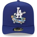 los-angeles-dodgers-mlb-new-era-59fifty-a-frame-tecknad-bla-kurvad-anpassad-keps