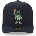 new-era-new-york-yankees-mlb-59fifty-a-frame-cartoon-marinbla-justerbar-kurvad-keps