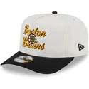 boston-bruins-nhl-new-era-9fifty-a-frame-chainstitch-beige-och-svart-snapback-bojd-keps