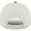 beige-och-orange-bojd-skarm-snapback-keps-9fifty-a-frame-chainstitch-av-anaheim-ducks-nhl-fran-new-era