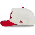beige-och-rod-snapback-9fifty-a-frame-chainstitch-keps-detroit-red-wings-nhl-fran-new-era