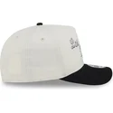 beige-och-svart-snapback-keps-9fifty-a-frame-chainstitch-av-los-angeles-kings-nhl-fran-new-era