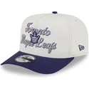 beige-och-lila-kurvad-keps-snapback-9fifty-a-frame-chainstitch-toronto-maple-leafs-nhl-fran-new-era