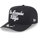 svart-bojd-snapback-keps-9fifty-a-frame-chainstitch-los-angeles-kings-nhl-fran-new-era