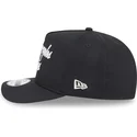 svart-kurvad-snapback-keps-9fifty-a-frame-chainstitch-fran-los-angeles-kings-nhl-av-new-era
