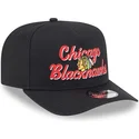 chicago-blackhawks-nhl-new-era-svart-bojd-snapback-9fifty-a-frame-chainstitch-keps