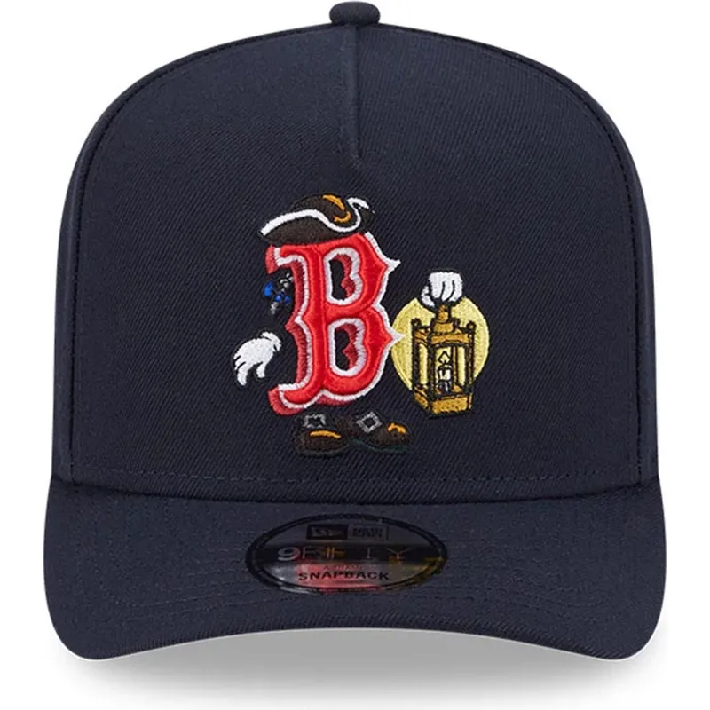 marinbla-kurvad-keps-snapback-9fifty-a-frame-cartoon-boston-red-sox-mlb-fran-new-era