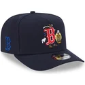 marinbla-kurvad-keps-snapback-9fifty-a-frame-cartoon-boston-red-sox-mlb-fran-new-era