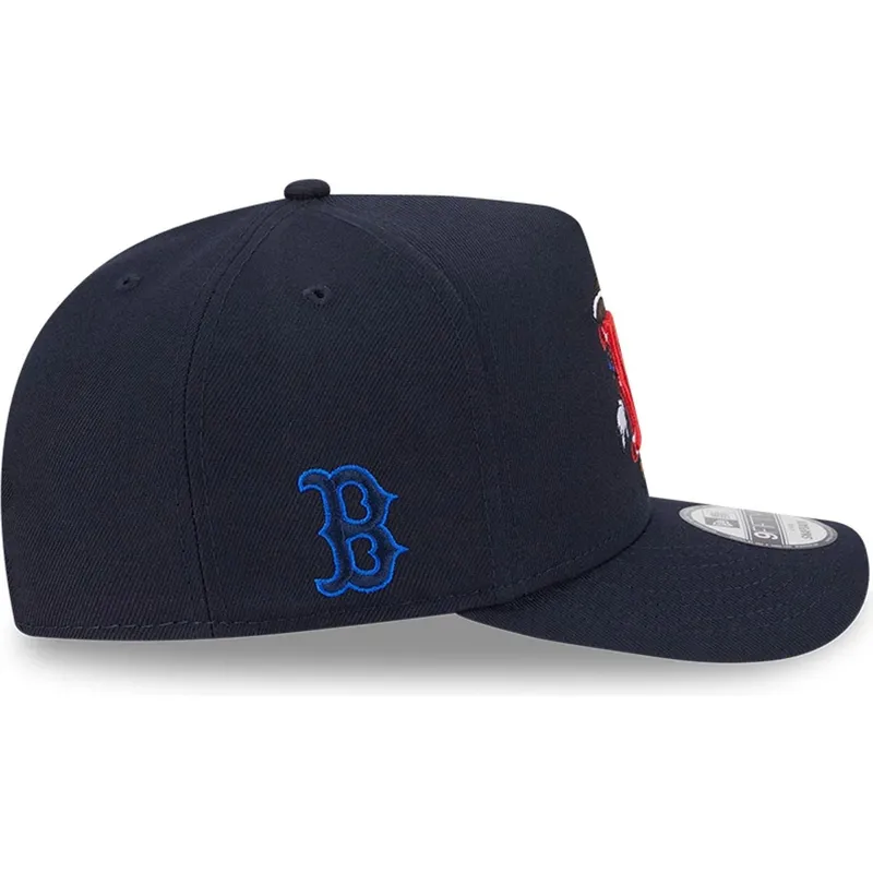 marinbla-kurvad-keps-snapback-9fifty-a-frame-cartoon-boston-red-sox-mlb-fran-new-era