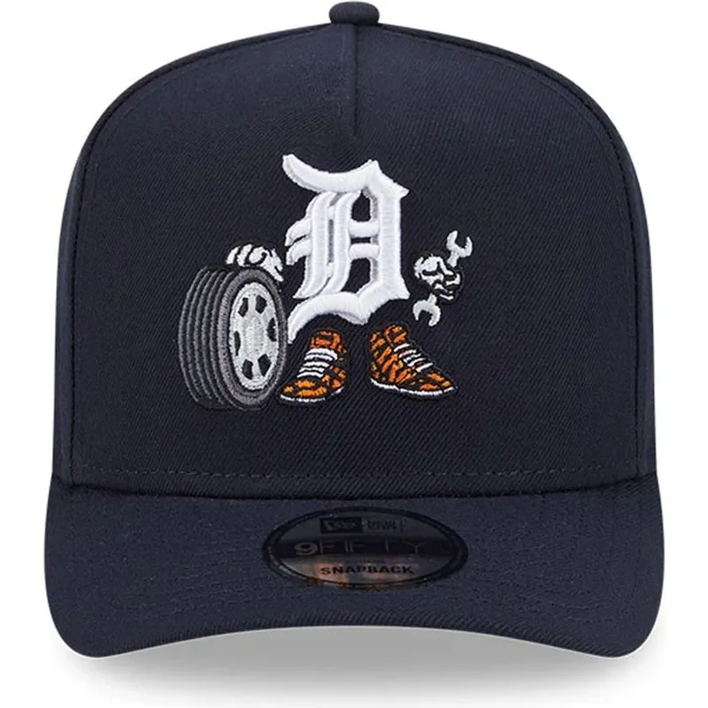 marinbla-kurvad-keps-snapback-9fifty-a-frame-cartoon-detroit-tigers-mlb-fran-new-era