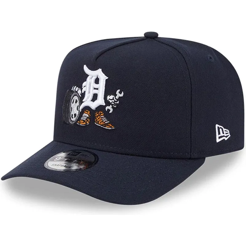 marinbla-kurvad-keps-snapback-9fifty-a-frame-cartoon-detroit-tigers-mlb-fran-new-era