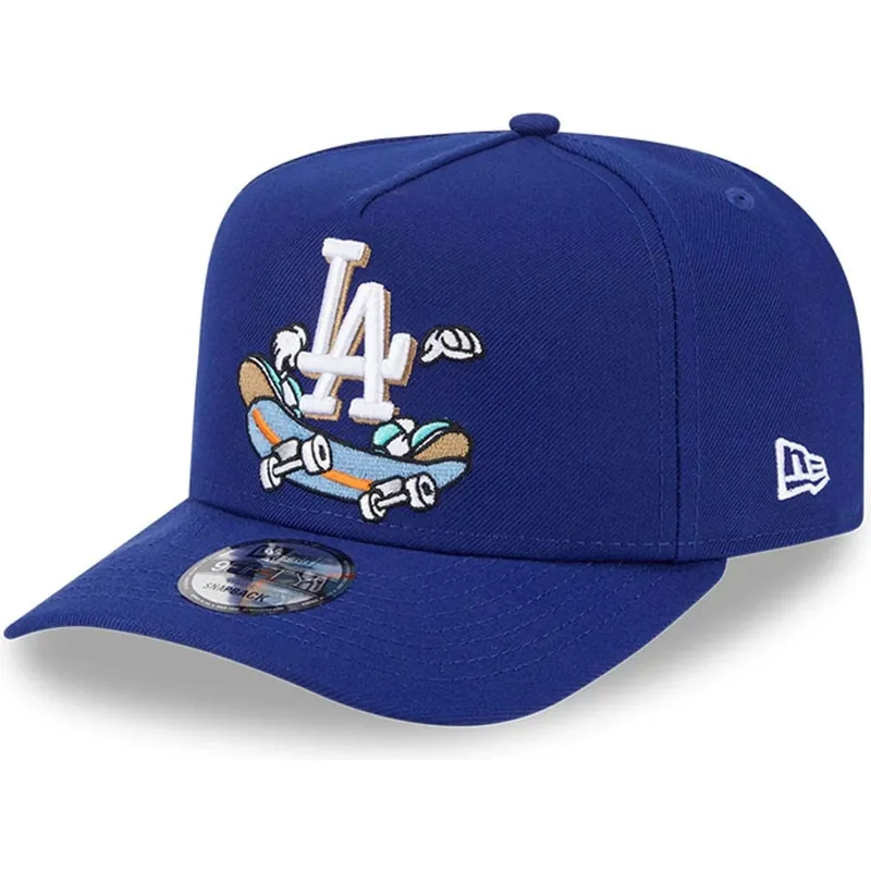 bla-kurvad-keps-snapback-9fifty-a-frame-cartoon-los-angeles-dodgers-mlb-fran-new-era