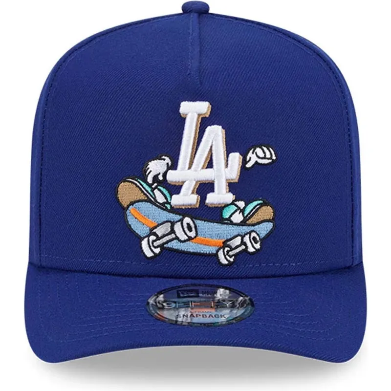bla-kurvad-keps-snapback-9fifty-a-frame-cartoon-los-angeles-dodgers-mlb-fran-new-era