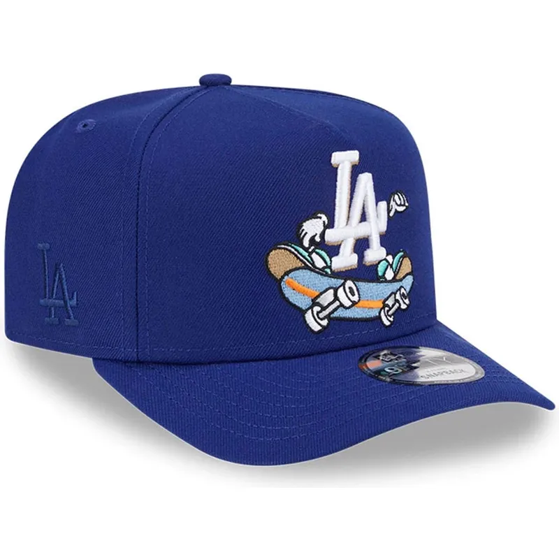 bla-kurvad-keps-snapback-9fifty-a-frame-cartoon-los-angeles-dodgers-mlb-fran-new-era