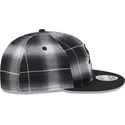 svart-platt-snapback-keps-9fifty-retro-crown-plaid-fran-chicago-white-sox-mlb-av-new-era