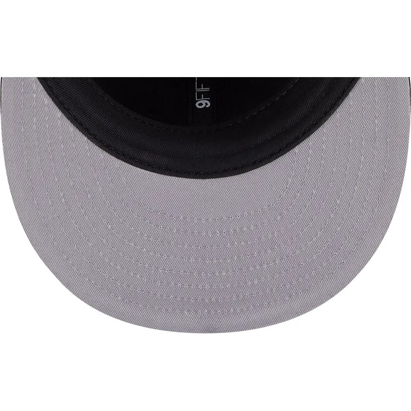 svart-platt-snapback-keps-9fifty-retro-crown-plaid-fran-chicago-white-sox-mlb-av-new-era