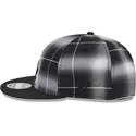 los-angeles-dodgers-mlb-new-era-9fifty-retro-crown-plaid-svart-snapback-flat-keps