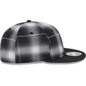 los-angeles-dodgers-mlb-new-era-9fifty-retro-crown-plaid-svart-snapback-flat-keps