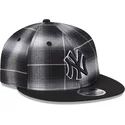 new-era-new-york-yankees-mlb-9fifty-retro-crown-plaid-svart-snapback-flat-keps