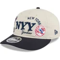 9fifty-retro-crown-scatter-new-york-yankees-mlb-beige-och-marinbla-snapback-med-bojd-skarm-fran-new-era