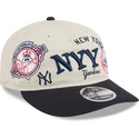 beige-och-marinbla-bojd-keps-snapback-9fifty-retro-crown-scatter-fran-new-york-yankees-mlb-av-new-era