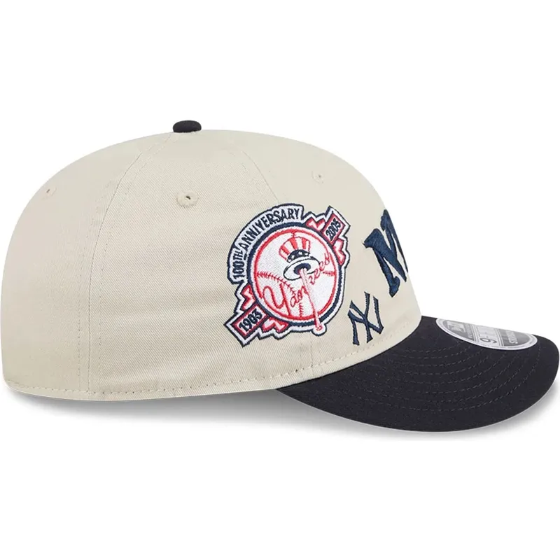 beige-och-marinbla-bojd-keps-snapback-9fifty-retro-crown-scatter-fran-new-york-yankees-mlb-av-new-era beige-och-marinbla-bojd-keps-snapback-9fifty-retro-crown-scatter-fran-new-york-yankees-mlb-av-new-era