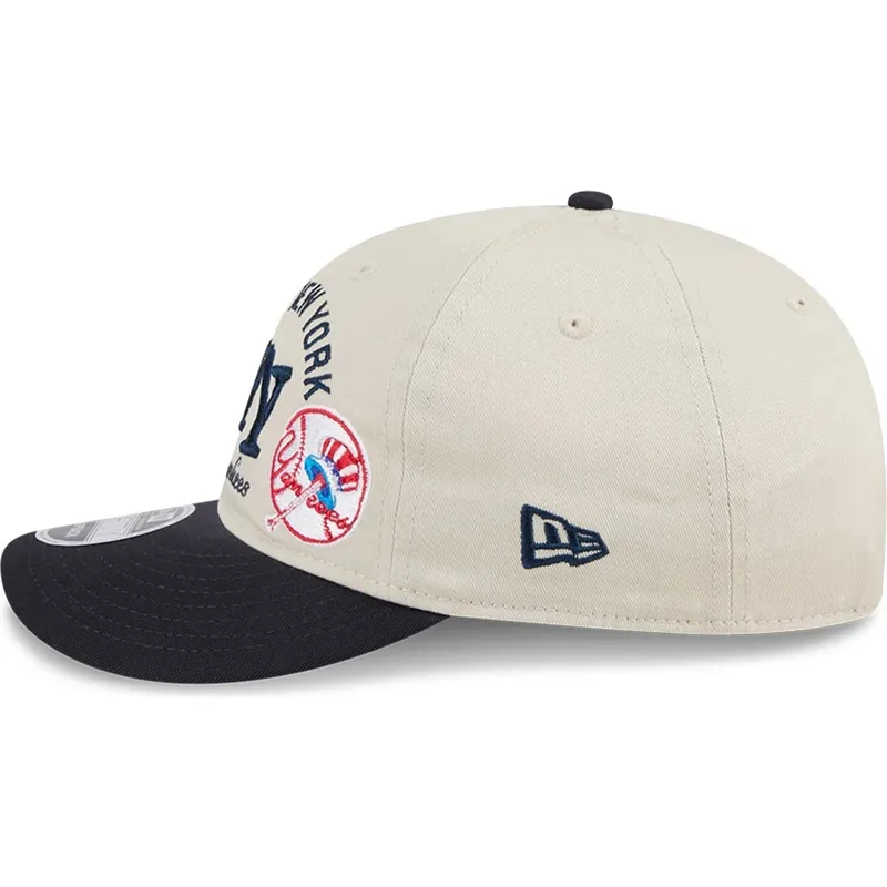 beige-och-marinbla-bojd-keps-snapback-9fifty-retro-crown-scatter-fran-new-york-yankees-mlb-av-new-era beige-och-marinbla-bojd-keps-snapback-9fifty-retro-crown-scatter-fran-new-york-yankees-mlb-av-new-era