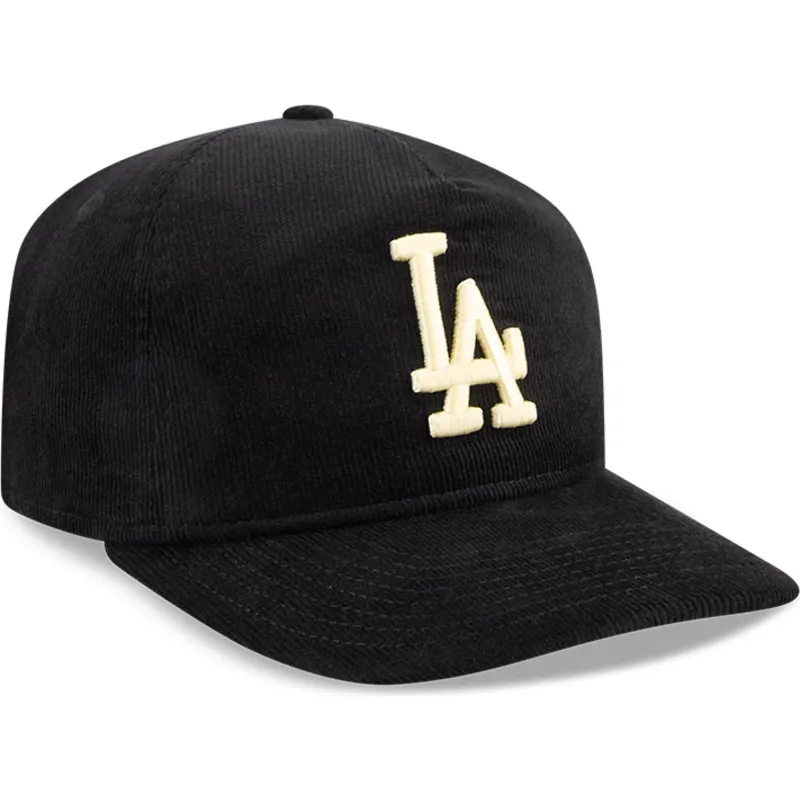 svart-bojd-keps-snapback-19twenty-nostalgic-golfer-los-angeles-dodgers-mlb-fran-new-era