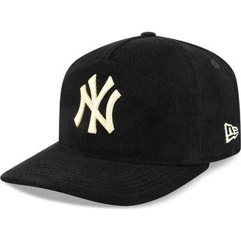 Svart böjd snapbackkeps 19TWENTY Nostalgic Golfer New York Yankees MLB från New Era