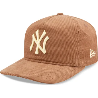 New Era New York Yankees MLB 19TWENTY Nostalgic Golfer svart böjd snapback-keps