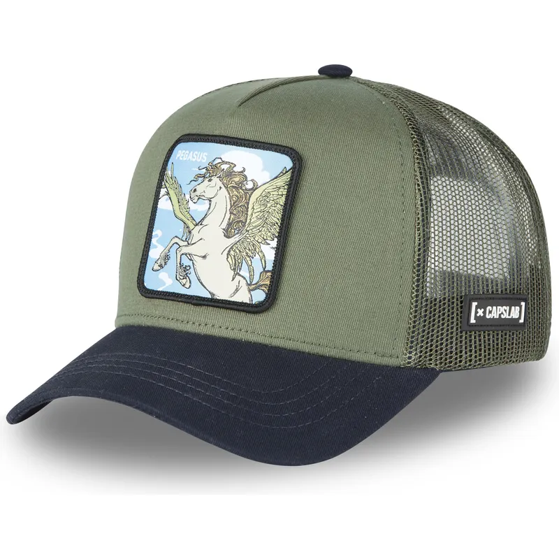 kepsar-curva-gron-snapback-pegasus-beasts-av-capslab