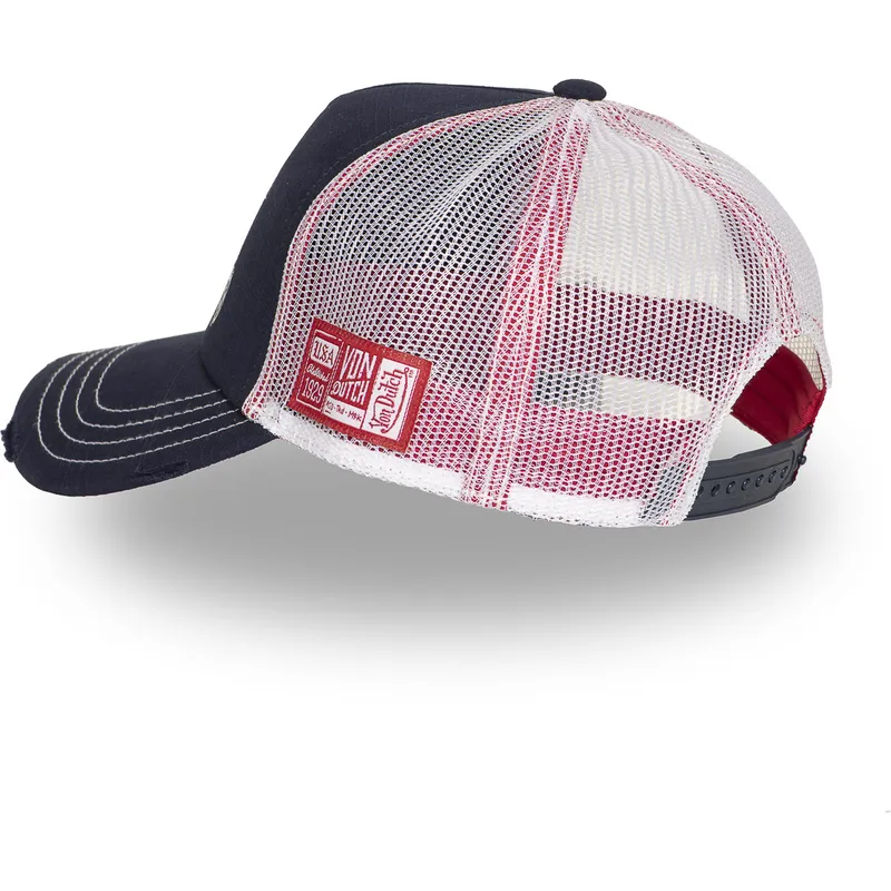 truckerkeps-marinbla-och-vit-crew26-fran-von-dutch