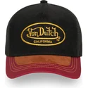 von-dutch-shield03-svart-och-rod-truckerkeps