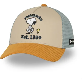 Truckerkeps flerfärgad Snoopy och Woodstock PEA6 SNO Peanuts från Capslab