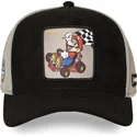 svart-och-gra-trucker-keps-mario-kart-smk3-che-super-mario-bros-fran-capslab
