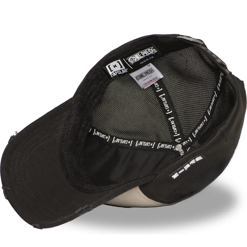 beige-och-svart-trucker-keps-straw-hat-pirates-op6-str-one-piece-fran-capslab