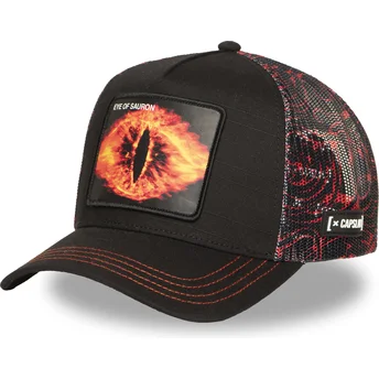 Svart och röd truckerkeps Sauron LOTR EYE Sagan om Ringen från Capslab