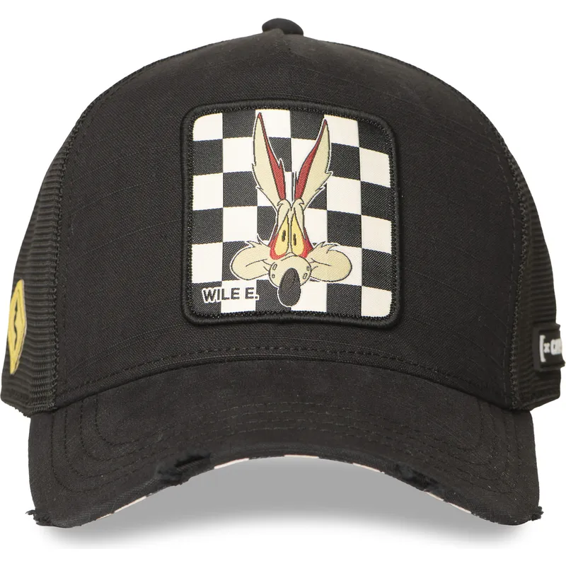 svart-trucker-keps-coyote-loo12-wil-looney-tunes-fran-capslab