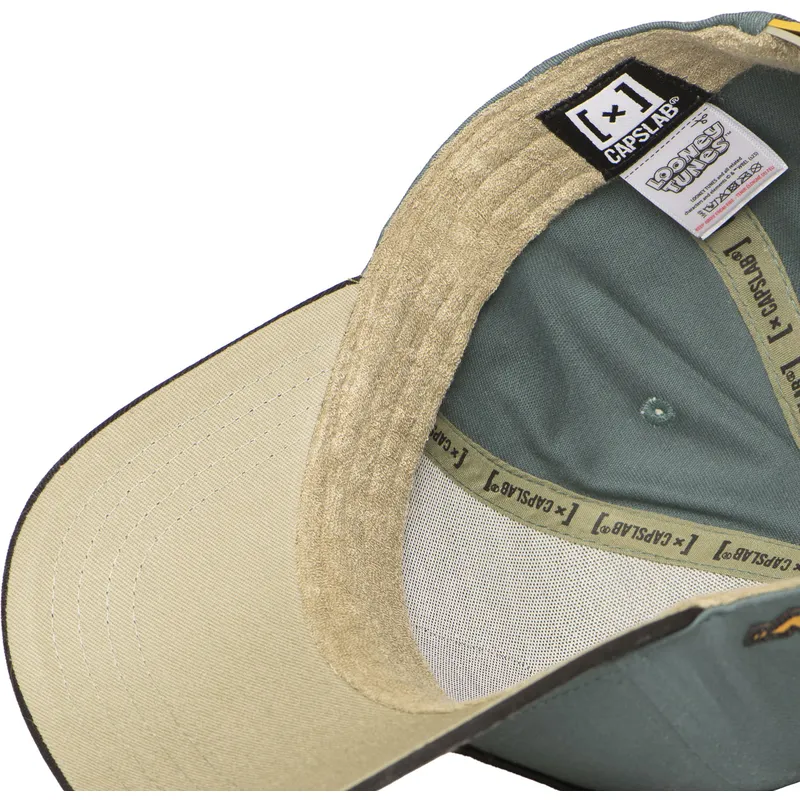 gron-och-svart-bojd-keps-snapback-daffy-duck-loo12-daf2-looney-tunes-fran-capslab