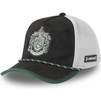 Capslab Slytherin HP3 SLY Harry Potter svart och vit truckerkeps