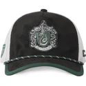 capslab-slytherin-hp3-sly-harry-potter-svart-och-vit-truckerkeps