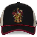 gryffindor-hp3-gry-svart-och-beige-truckerkeps-harry-potter-fran-capslab