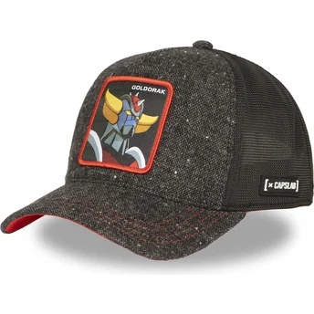 Svart trucker-keps Robot Grendizer Goldorak GOL6 ROB Robot Grendizer från Capslab