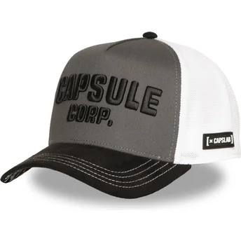 Svart och vit truckerkeps Capsule Corporation DBZ10 CAP Dragon Ball från Capslab