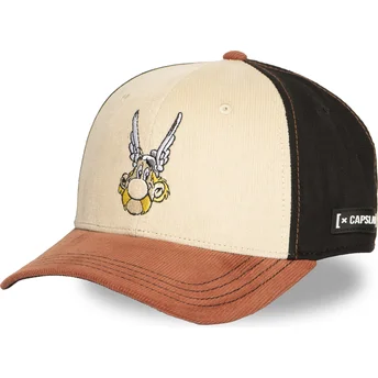 Gorra curva multicolor snapback PCS AST Astérix el Galo de Capslab