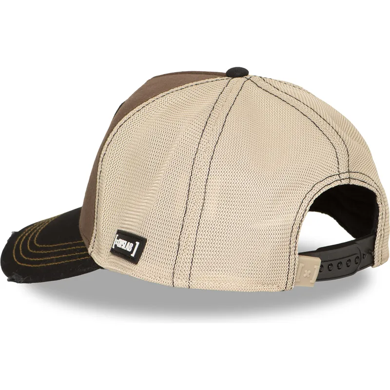 truckerkeps-brun-och-svart-mona-lisa-pump-up-the-volume-fam-mon-famous-fran-capslab