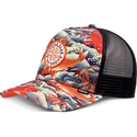 gorra-trucker-multicolor-koi-watching-club-hft-de-djinns
