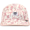 djinns-enkel-aztek-mjuk-fc-beige-och-rosa-bojd-keps